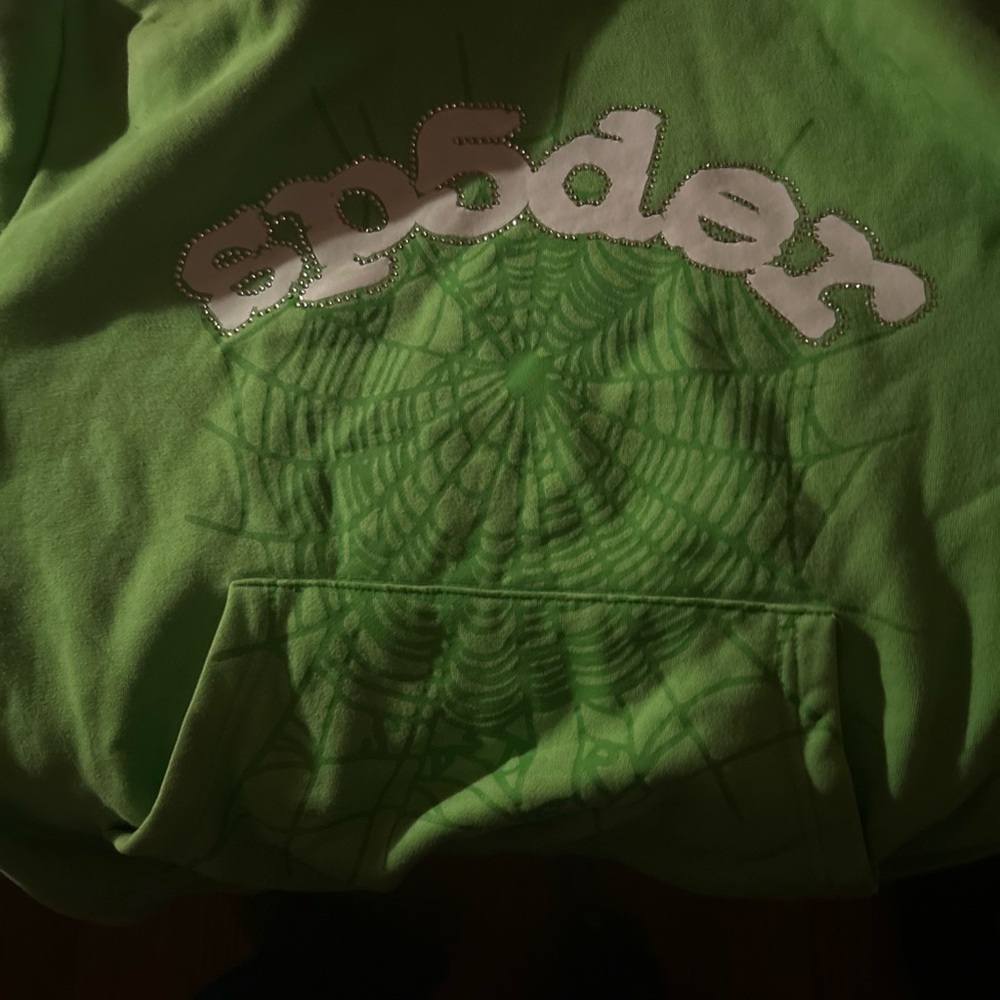 INC International Concepts Lime Green Graphic Hoodie